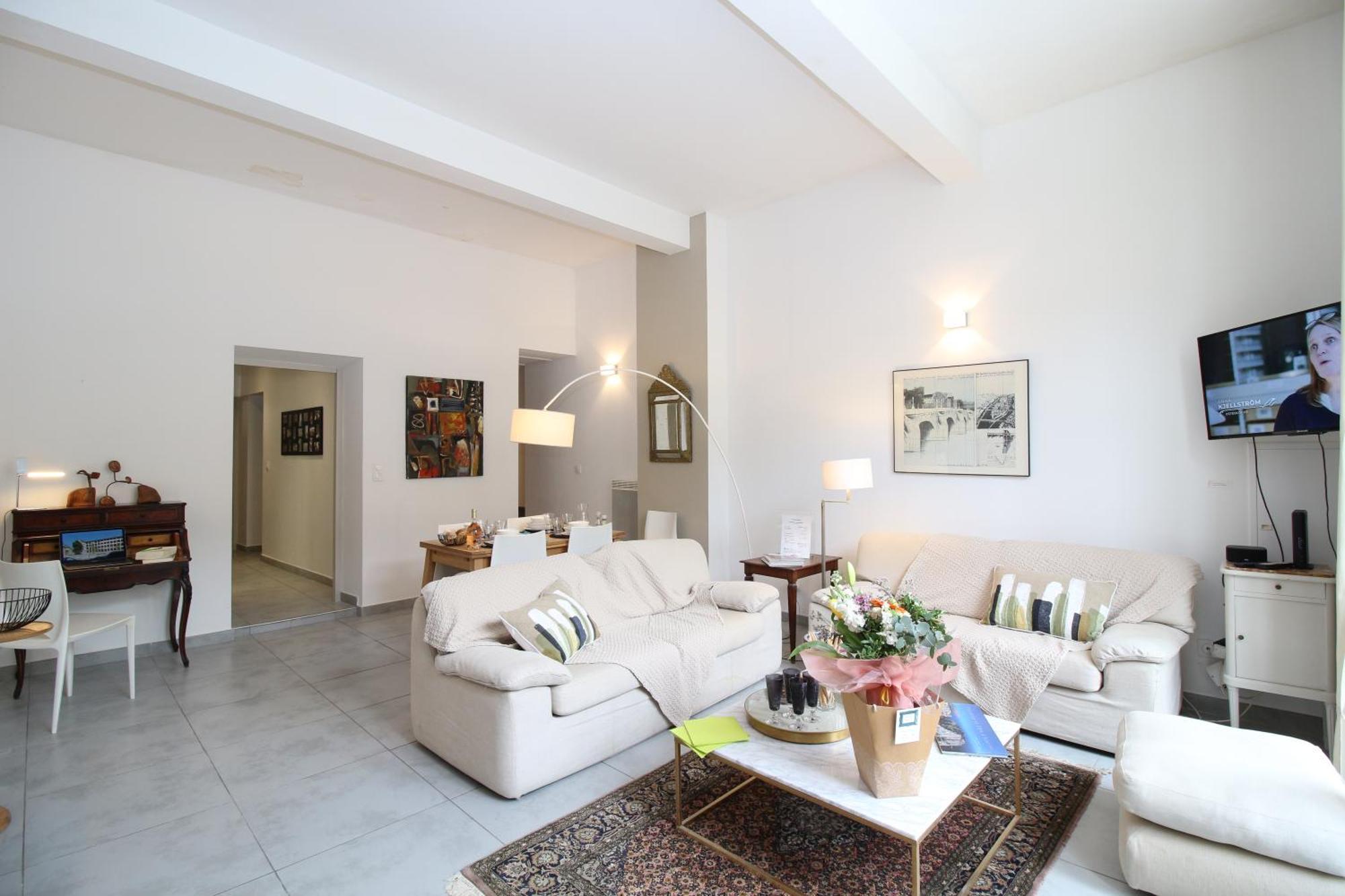 T3 Appartement Hypercentre Proche Commerce- Parking - 2 Chambres Wifi Gratuit Avinyon Dış mekan fotoğraf
